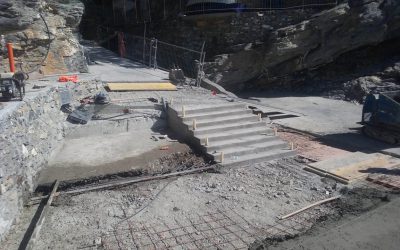 Rifacimento e messa in sicurezza opere in cemento e scalo di alaggio presso lo scalo Torre a seguito della mareggiata del 27 ottobre 2018
